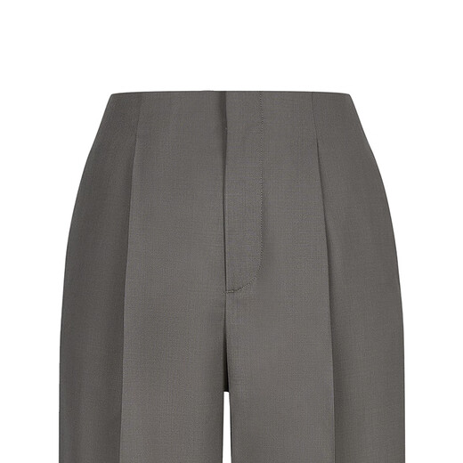 Weniger 2025 Sommer neue Straight Cut Hosen 2p4e13660 367 Deep Tea Green M