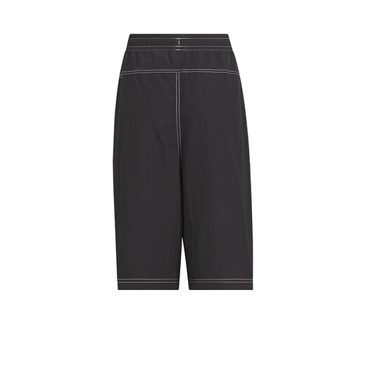 阿迪达斯 （adidas）童装25夏儿童短裤三叶草男女中大童梭织斜纹布运动五分裤子KG6629 KG6629 黑色 140 （吊牌140）