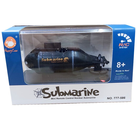 Niños Mini de control remoto de seis vías Submarino Submarino Hovercraft Water Play Speed Lap Airship Toy Yacht Toy Mini Remote Control Speed Boat - Naranja 588 Estándar + Batería de control remoto + destornillador