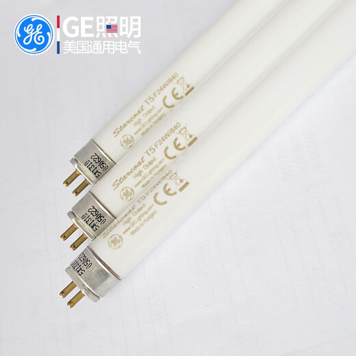 Ge General Electric T5 Fluorescent Lamp Starcoat Longevité 14W24W35W49W54W80W lampe 35W Lumière jaune 1449 mm (à partir de 10 unités) GE