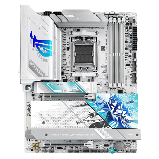 ROG STRIX X870-A GAMING WIFI S Fubuki motherboard supports CPU 9900X3D/9950X3D/9800X3D (AMD X870/socket AM5)