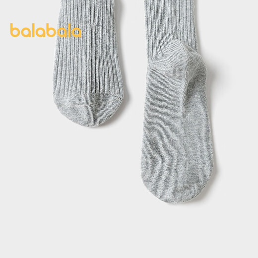 Balabala shopping mall same style girls pantyhose autumn new children's leggings dance socks single pack gray tone 00322 7-9 years old 140cm