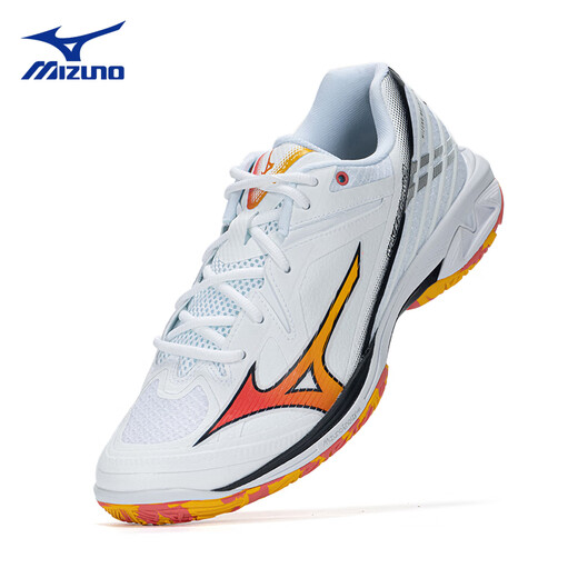 Mizuno WAVE CLAW 3 Badminton Shoes Eagle Claw 3 Generation Lightweight Flexible Fast Unisex Unisex Competition New Product Beast Tooth 2 Chixia Orange WAVE CLAW 3 New Release 36 =225mm