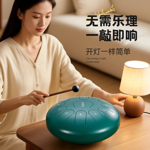 前谷（CEGA）空灵鼓15音D调初学者易学手碟鼓打击乐器送长辈父母节日礼物