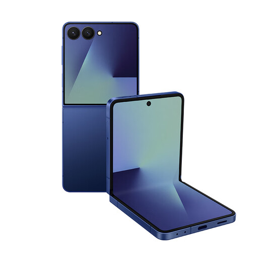 Samsung Galaxy Z Flip7 Folding Screen Mobile Phone 4.1-inch Extra Large Smart External Screen Coral Red 12GB+256GB Genuine Activation Comes with Free Shipping Insurance