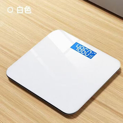 Weight scale Electronic scale Body fat scale Household weight weighing precision weight loss special body fat measurement High-precision weight scale Girls dormitory special human body weighing body fat scale Piano black (rechargeable model) Intelligent body fat scale