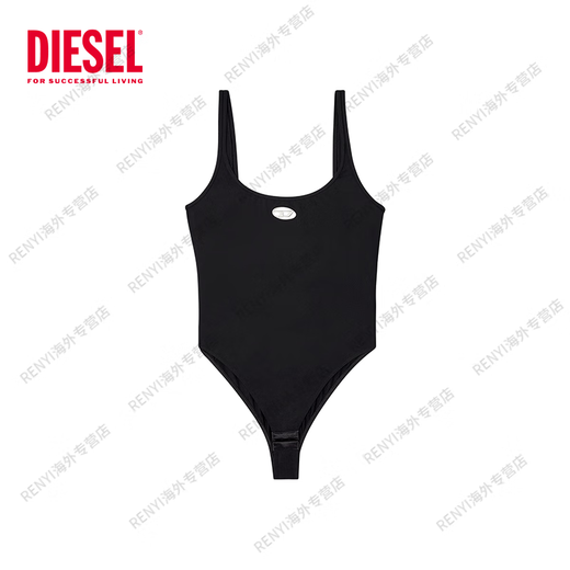 迪赛（DIESEL）塑身连体衣女士件装黑色性感比基尼款配色AIK官方旗舰正品 A175360IKB9 不支持退换 M