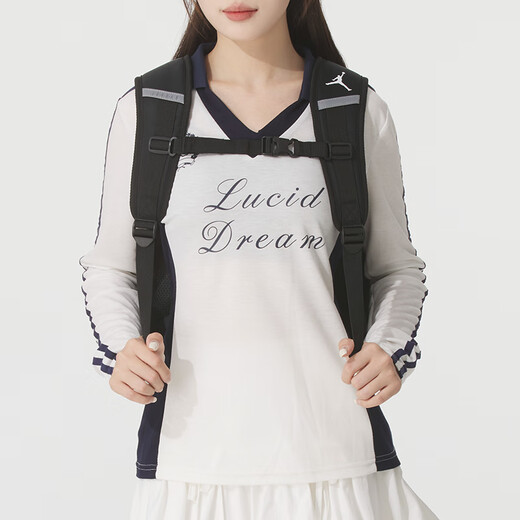 耐克（NIKE）男包女包 2025夏季新款运动包潮流时尚学生书包电脑包双肩背包 JD2533057GS-001 MISC