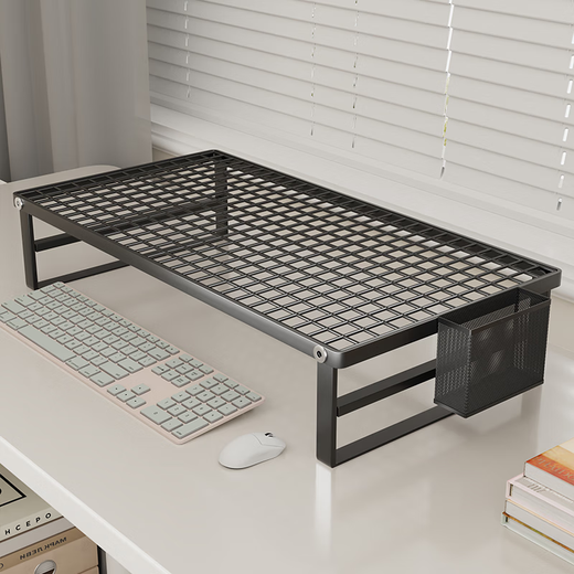 Wang Xingheyue Laptop Stand Cooling Base Barbecue Grill Support Rack Home Desktop Elevating Table Bracket Suspended Desk Dormitory Elevating Table Iron Cooling Rack Stand White Medium Deluxe Folding Model 13-15.6 Inch Notebook