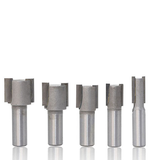 Single and double edge straight cut woodworking milling cutter edge trimming machine cutter head groove knife Battery wood gong knife sharp blade tool 1278