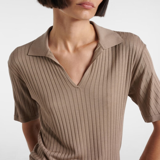 Die Reihe Kaiomi Polo -Hemd P01035305 Beige XS CN 160/84
