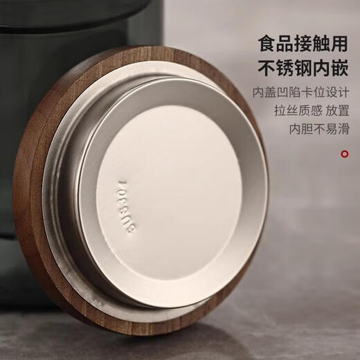 Heat-resistant and explosion-proof tea cup, tea water separation, high-grade borosilicate heat-resistant glass tea cup, high-end unisex household, Crow Blue Deep Space Three-piece Cup 450ml 1 piece