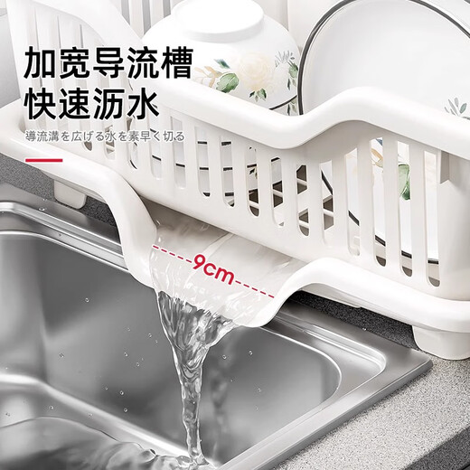 Home KATEI STORY Japanese drain bowl rack dish drain rack drain basket kitchen drain basket plastic household storage bowl drain rack