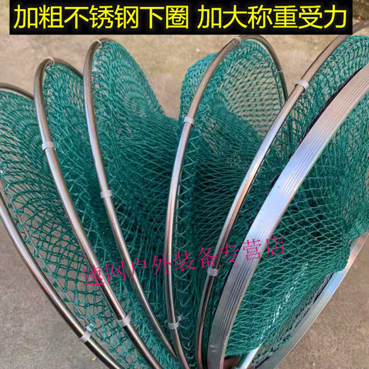 Raft core hand-woven fish small-eye glue wire fish net bag anti-hanging quick-drying black pit fish library fishing net 1cm 12401m 2M mouthless cloth 40# long without bag or block