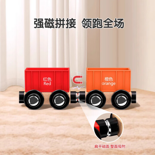Rich votre maison allemand de qualité magnétique Train numérique Toys Blocs de construction magnétique pour enfants 3 à 6 ans