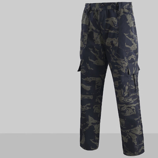 Zosike wear-resistant camouflage work clothes single-piece top suit men's pants mechanics construction site auto repair work clothes black shadow camouflage suit 2XL 180 suitable for 150Jin Jin equals 0.5kg -170Jin Jin equals 0.5kg