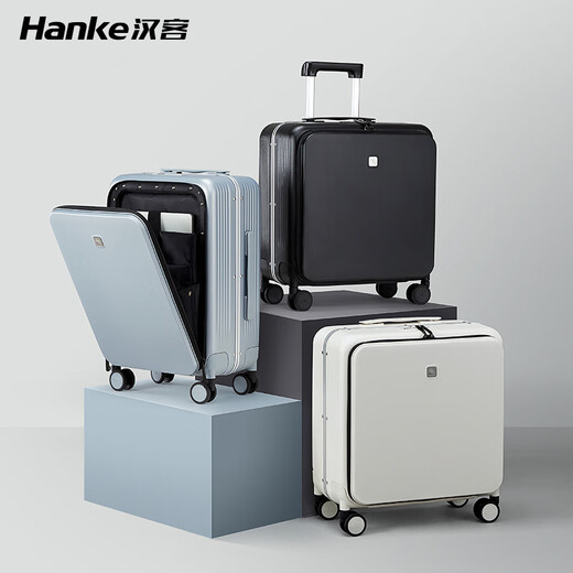 Hanke Front Side Open Cover Sutcase для женщин 20-дюймового малого 18 бизнес-алюминиевых рамных рамков.