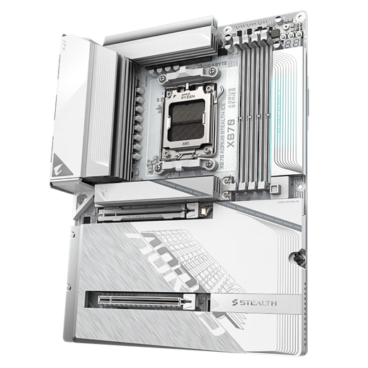 技嘉（GIGABYTE）AMD 9000系列锐龙 R9 9950X3D 9900X3D/R7 9800X3D+X870E B850 B650E主板CPU套装 板u套装 新品X870 A STEALTH