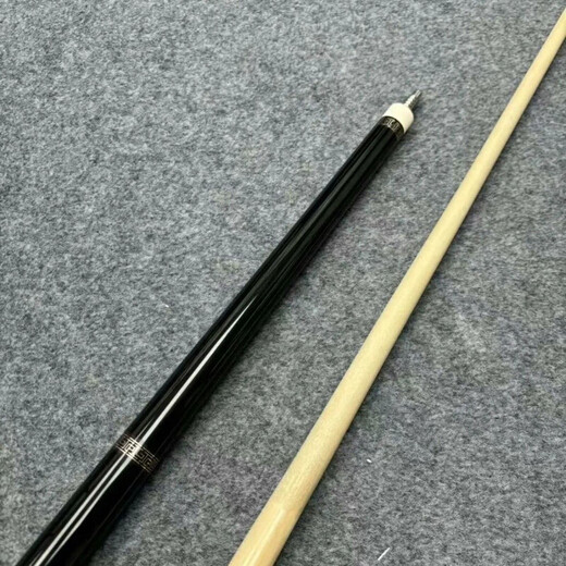Three big heads, middle head split high-end silver ring nine-ball chasing points Chinese black eight replica 1 1 handmade billiard cue Zhengtu 3 single pole + pole bag middle head 11.5mm