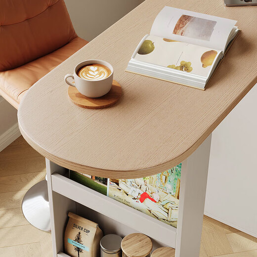 Lin's home sideboard household storage cabinet retractable side cabinet wall cabinet storage cabinet bar square full series RG2T bar cabinet + dining table (upgraded shelf) + dining chair 660