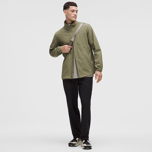 Lululemon丨Sojourn Men's Windproof Jacket LM4ALTS Laurel Green L