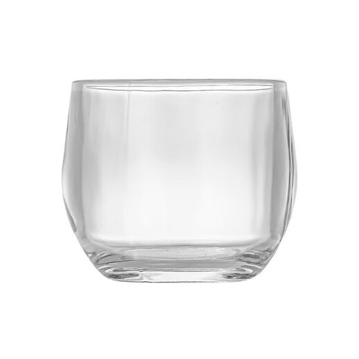 Heat-resistant glass tea cup, fruit wine cup, white wine cup set, tea cup, master cup, drinking cup, crystal cup, tea cup, finger crystal cup, 100ml, 6 pieces