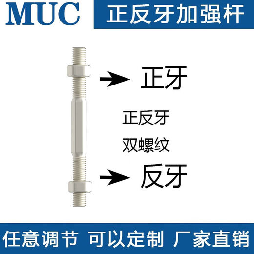 不锈钢杆端关节鱼眼轴承连接杆双向球头拉杆正反牙螺丝杆螺纹双头 不锈钢SSI12350MM拉杆