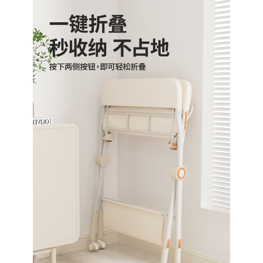 Qiaolexiong Windel Tabelle Babypflege Tabelle Massage und Berührung Multifunktionales Faltenlager Neugeborene Babywindel Tabelle Elegante graufrei