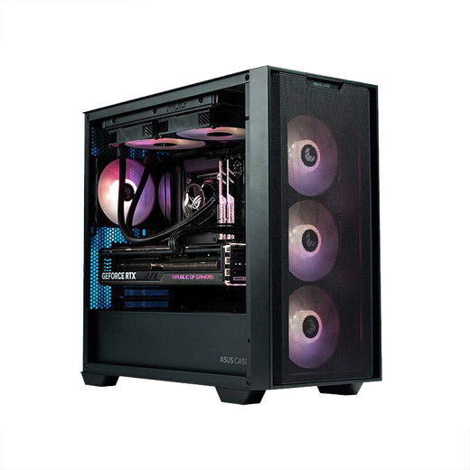Climbing & ASUS family bucket e-sports game designer computer desktop computer host complete machine (I7 14700KF/RTX5070/32G/1T/WIFI) single host