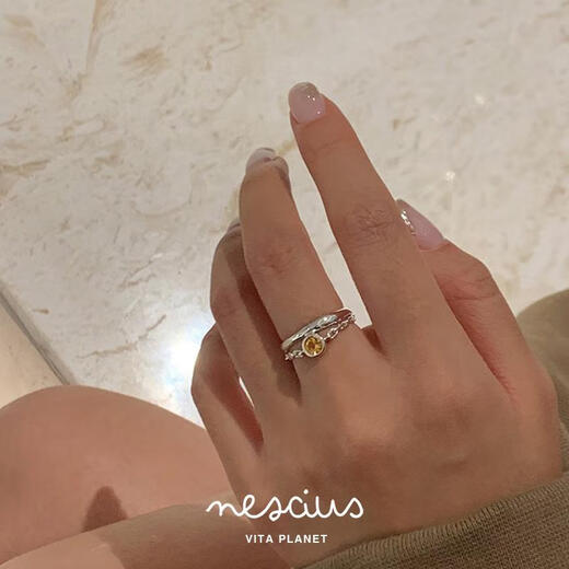 VitaPlanet Buyer Store Birthstone Ring 925 Sterling Silver Birthday Month Color Drawstring Ring December Tanzanite