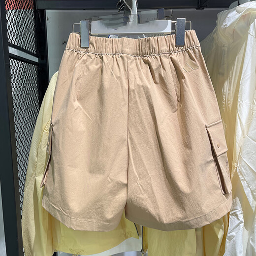 Adidas (adidas) Pantalon de survêtement Pantalon féminin Summer NOUVEAU PANTAL CASSALAGE TOVAVANT LOBE FORME BORS HY2838 JL9274 Couleur de sable chaud S