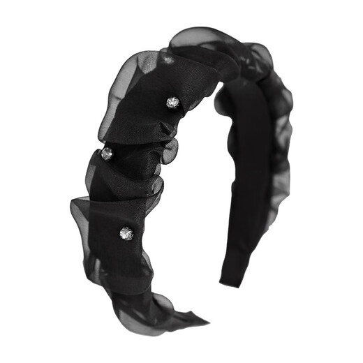 Xiangwan headband, organza headband, versatile, going out to wash face, crushed hair, wide-brimmed fabric headband, hair accessories, hairpin headband