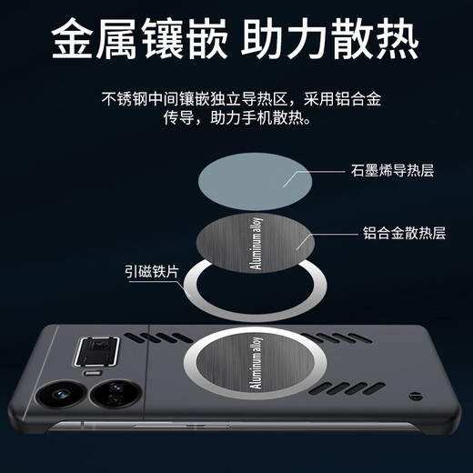 Vilinfang ist geeignet für Real ME GT5 Mobiltelefon Hülle Realme Gt5pro Schutzkoffer