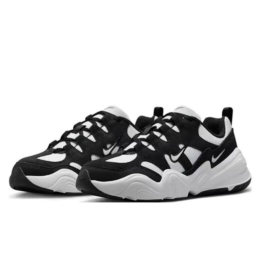 Nike (Nike) Techhera Life Shoes Casual Casual's Blanco y negro DR9761-101 Estilo de mujer en blanco y negro/DR9761-101 (Speed ​​Z Warehouse) 36.5