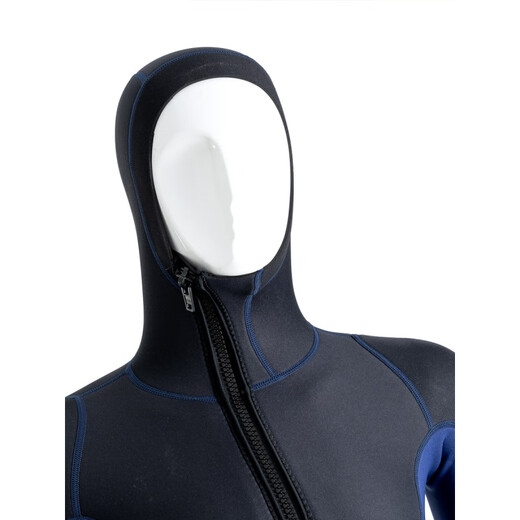 Nitescuba wetsuit for men 3MM hooded warm winter swimsuit anti-cold wet surfing suit snorkeling one-piece wetsuit for women 5MM hooded style for men S