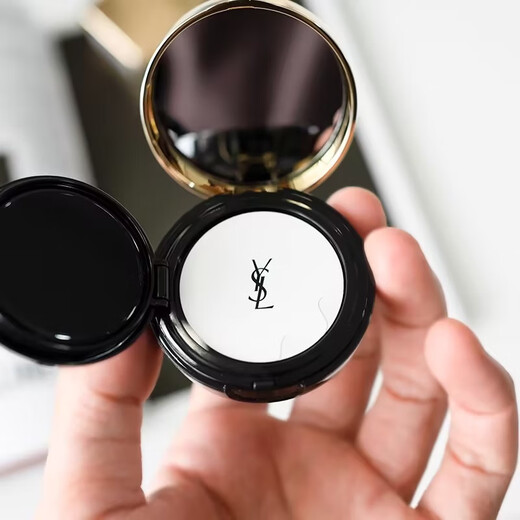 Yves Saint Laurent YSL Leather Cushion 20 Concealer Long-lasting Non-Removing Makeup Sunscreen Medium Sample 5g On Clearance