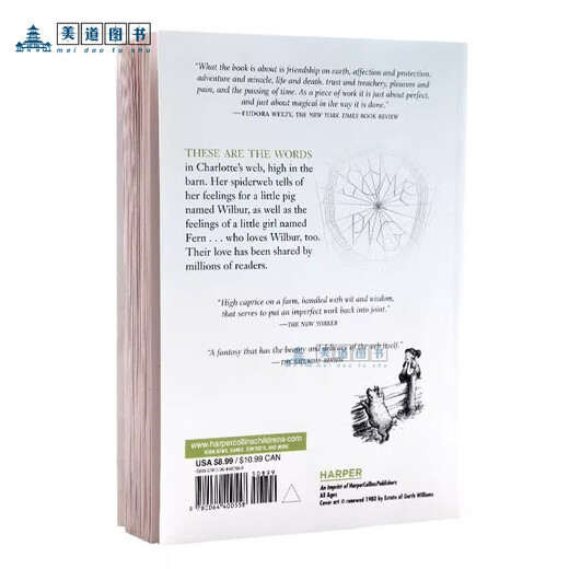 Charlotte's Web Inglés original Charlotte's web Charlotte's Web EB White EB White Inglés Versión Inglesa Lectura Novela Capítulo Material de lectura Extracurricular Index Lansie Index 680l Ganador del Premio Newbery Roalddal Escape Boy