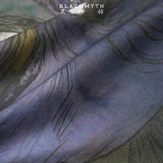 Black Myth Aoyama Ambition short-sleeved T-shirt Black Myth Goku official peripheral clothing Men and women same style print casual loose L