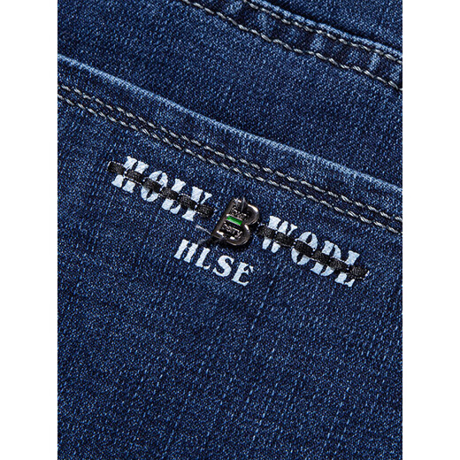Sept Wolf (SW1960) Spring and Summer Min Cotton Jeans Business d'âge moyen masculin Straight Size Casual Waby Dad Pantalable Breathable Long Pants 3891 Zhonglan Summer Thin 31 [2 pieds 4]