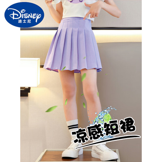 Disney (Disney) Девушка -юбка для теннисной юбки детская летняя осенняя юбка брюки Большие дети плиссированные юбки костюма Jk Sport