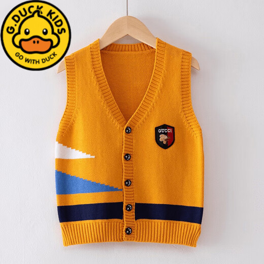 G.DuckKids Boys Pull Sweater Cardigan printemps et veste d'automne Veste de printemps de printemps pour enfants de taille moyenne