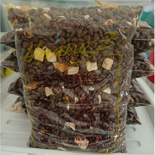 Huangzi Dog Food Simple Packaging Dog Food 5Jin Jin is equal to 0.5kg Packed Dog Food Universal Adult Dog Food for All Dog Breeds Jiban Freeze-dried Pork Floss Adult Dog Food 5Jin Jin is equal to 0.5kg 2.5kg