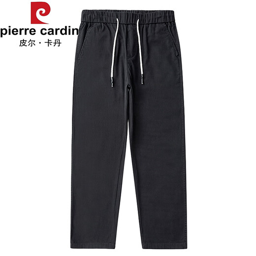 Pantalon de Pierre Cardin pantalon décontracté pour hommes pantalon de sport de coton masculin pantalon masculin pantalon raide d'été mince pantalon hommes 9904 kaki gris m [95-110jin [Jin est égal à 0,5 kg]]]