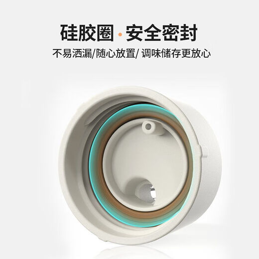 Baijie oil bottle glass oil pot small vinegar bottle household kitchen soy sauce bottle condiment bottle non-drip hanging anti-leakage sesame oil bottle small oil bottle seasoning oil and vinegar pot large 260ml + label sticker stainless steel oil nozzle / non-drip / non-leak / no odor