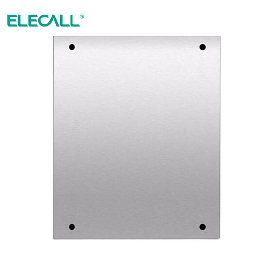 ELECALL distribution box 400*500*200mm-201 indoor stainless steel monitoring control box photovoltaic grid-connected equipment protection box (unit) 0.5mm AB lock without printing