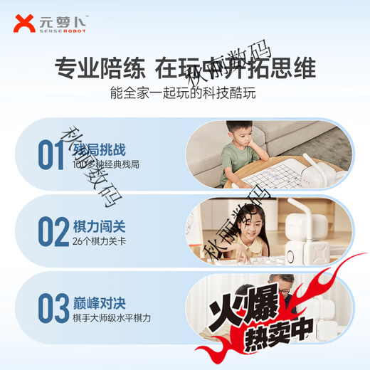 Sensserobot Yuanluobu Schachroboter AI Intelligenter Sprachdialog Kinderausbildung chinesischer Schachroboter ai Schachroboter