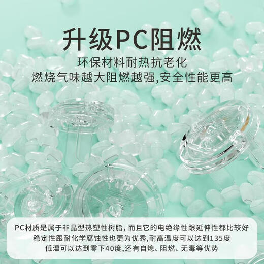 Xulin German children's anti-shock socket protective cover baby plug jack safety plug plug-in switch power supply protective cover 24 pieces transparent rotation lock