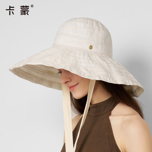 
Kenmont hat sun hat women sun protection hat women face big brim fashion UV sun hat 6210 black one size (56-58cm)