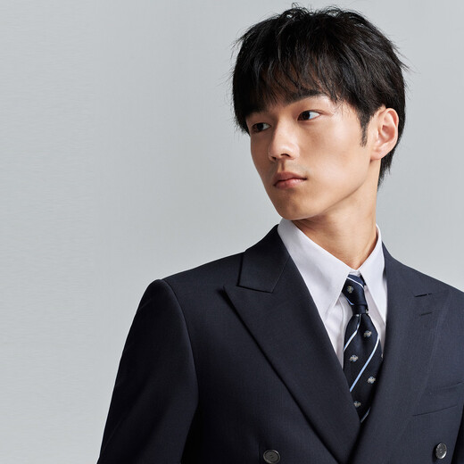 Angel Bird Suit Men's ONE Series Autumn Men's Fashionable Business Formal Suit Pants Suit Men's Deep Sea Blue 50 A(180/100) /Please note waist or pants