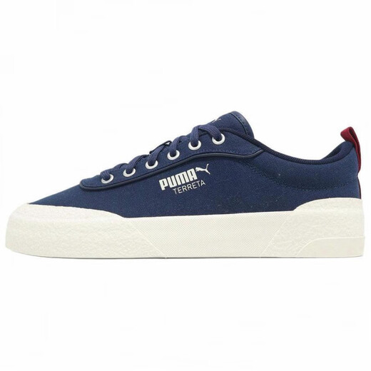 彪马（PUMA）Terreta 舒适百搭 防滑耐磨 低帮 帆布鞋 男女同款 深蓝色 深蓝色 40.5